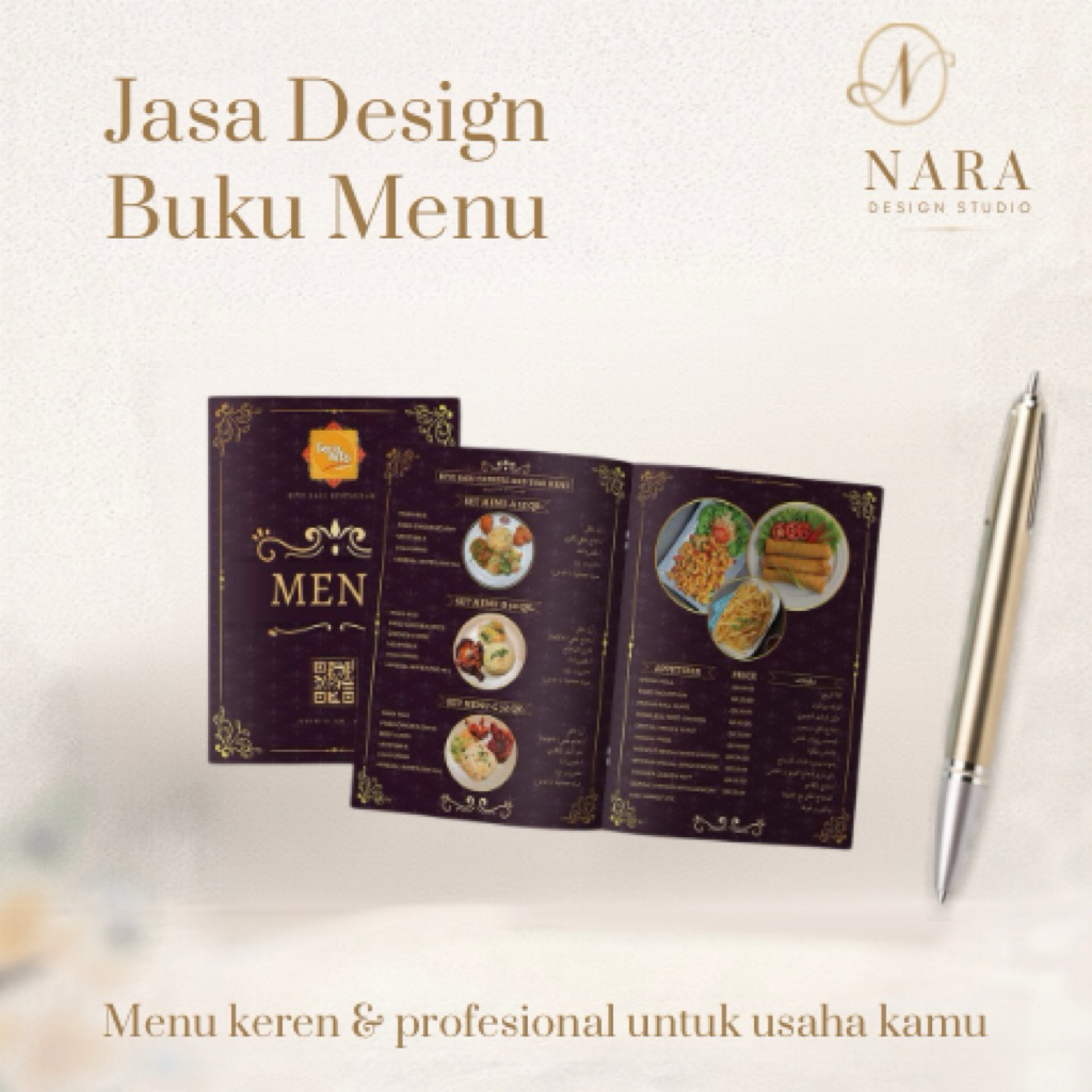 JASA DESIGN BUKU MENU