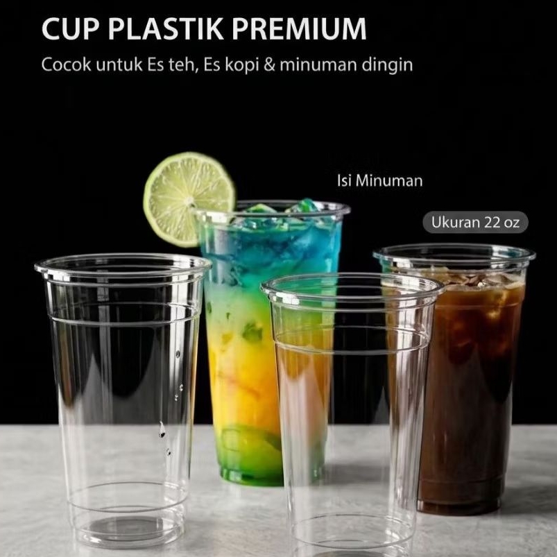 Gelas Cup Es Teh Jumbo 22 oz