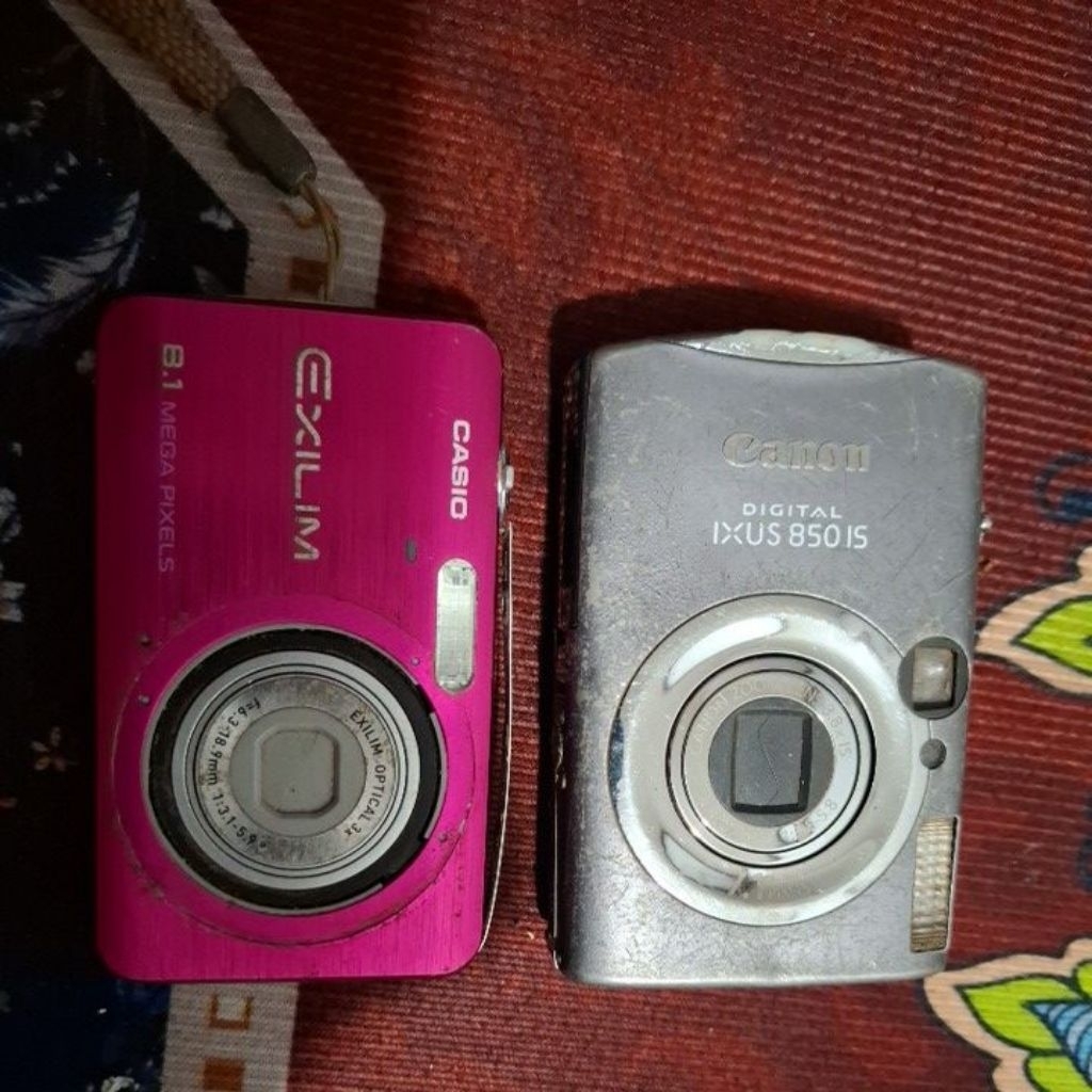 kamera digital casio dan canon