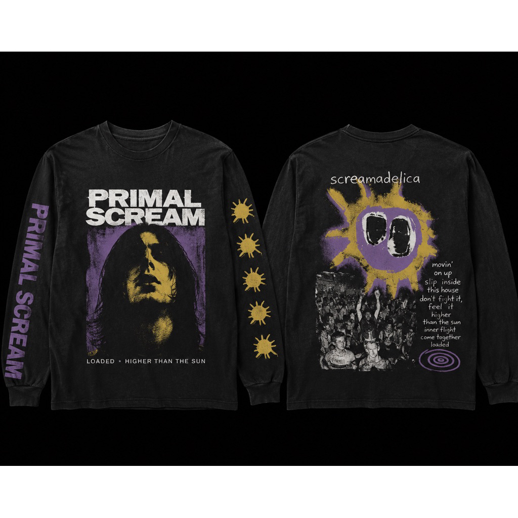 tshirt primal scream bootleg