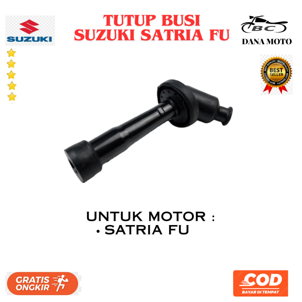 Tutup Busi Satria Fu Ori / Cop Busi Satria Fu / Cangklong Busi Suzuki Satria Fu Ori Premium - 25G00