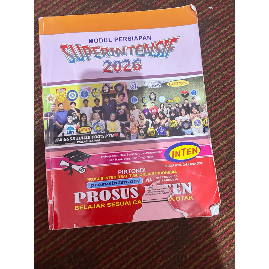 preloved buku superintensif inten