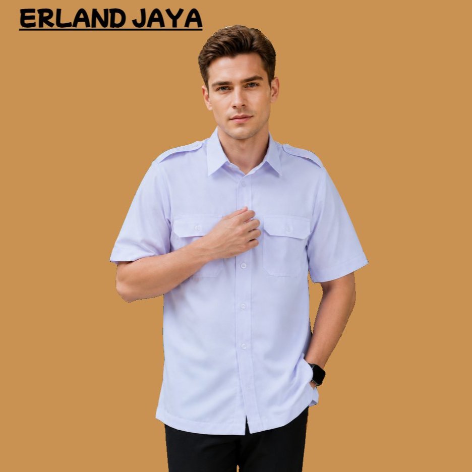 BAJU KAMEJA PDH   KERJA ASN PNS PPK PUTIH EXLUSIVE