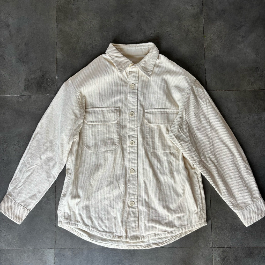 GU by Uniqlo Corduroy Creamy Jacket Man