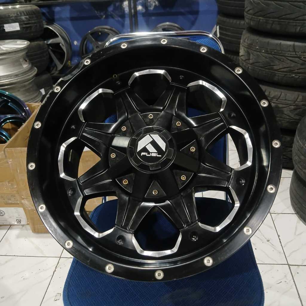 VELG BEKAS FUEL R16 FORTUNER PAJERO TRITON HILUX DLL
