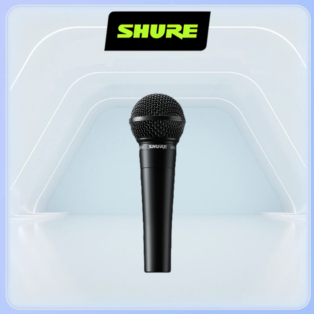 Shure SM58 Black Specil Black Edition Mikrofon Profesional Mic Wired SM58-BLK