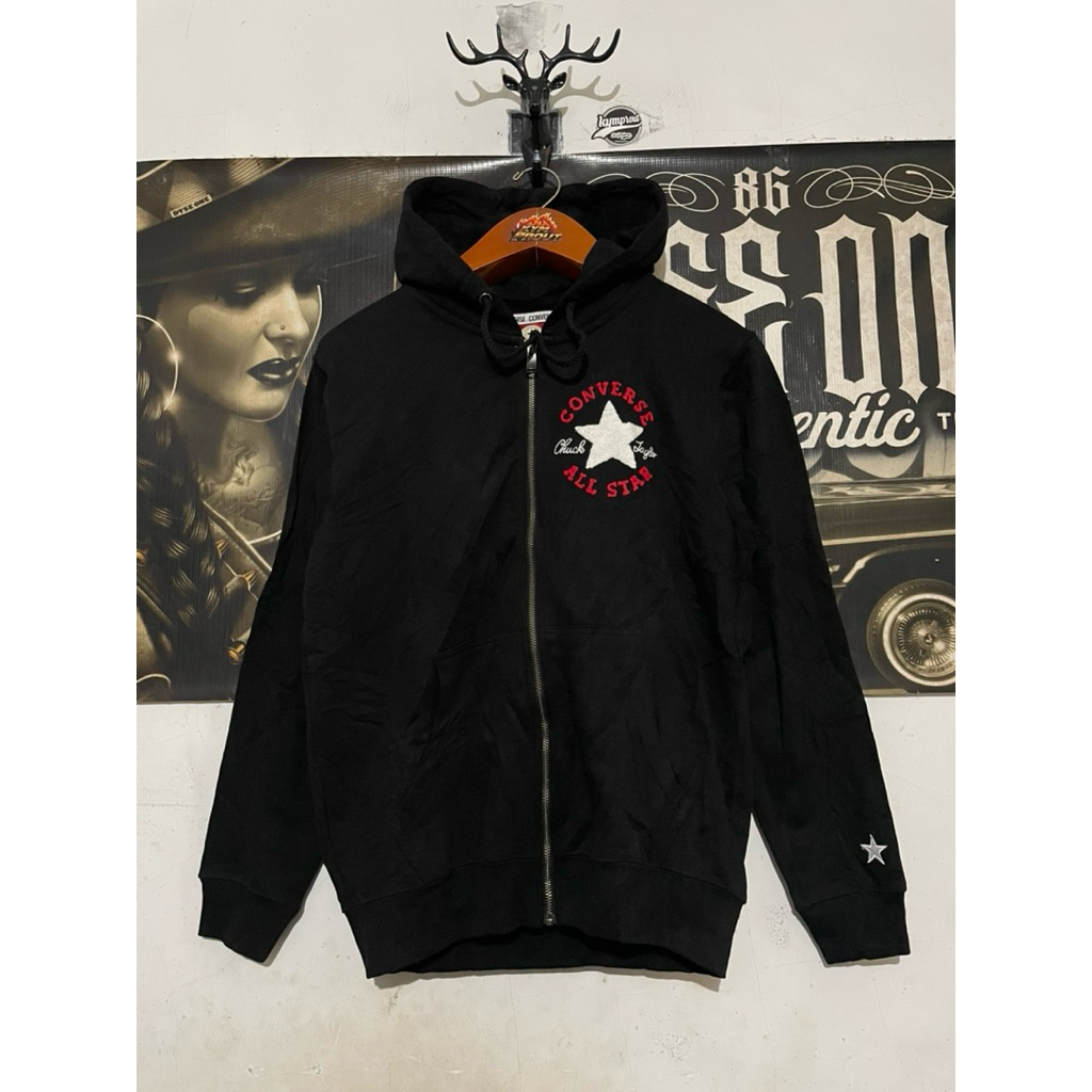 zip hoodie converse
