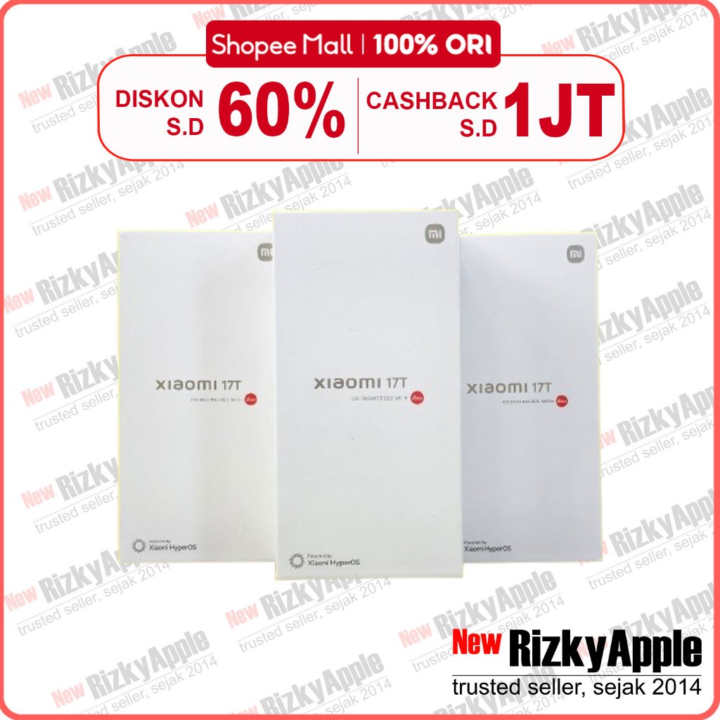 Xiaomi 17T 256GB 512GB [ Ram 12GB ] Garansi Resmi Indonesia Black White Violet Kamera telephoto peri