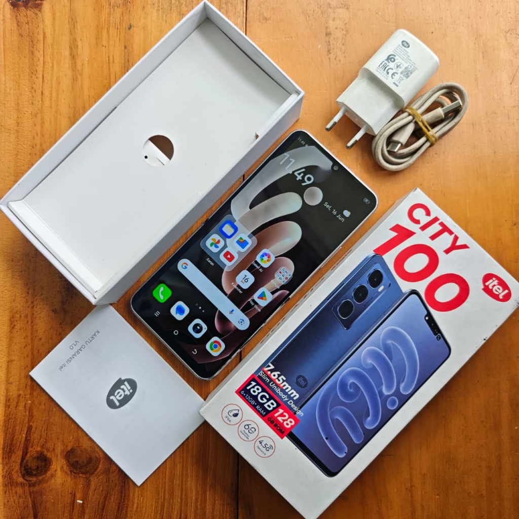 ITEL CITY 100 SECOND 6/128GB HANDPHONE SECOND HP SEKEN HP BEKAS HP MURAH