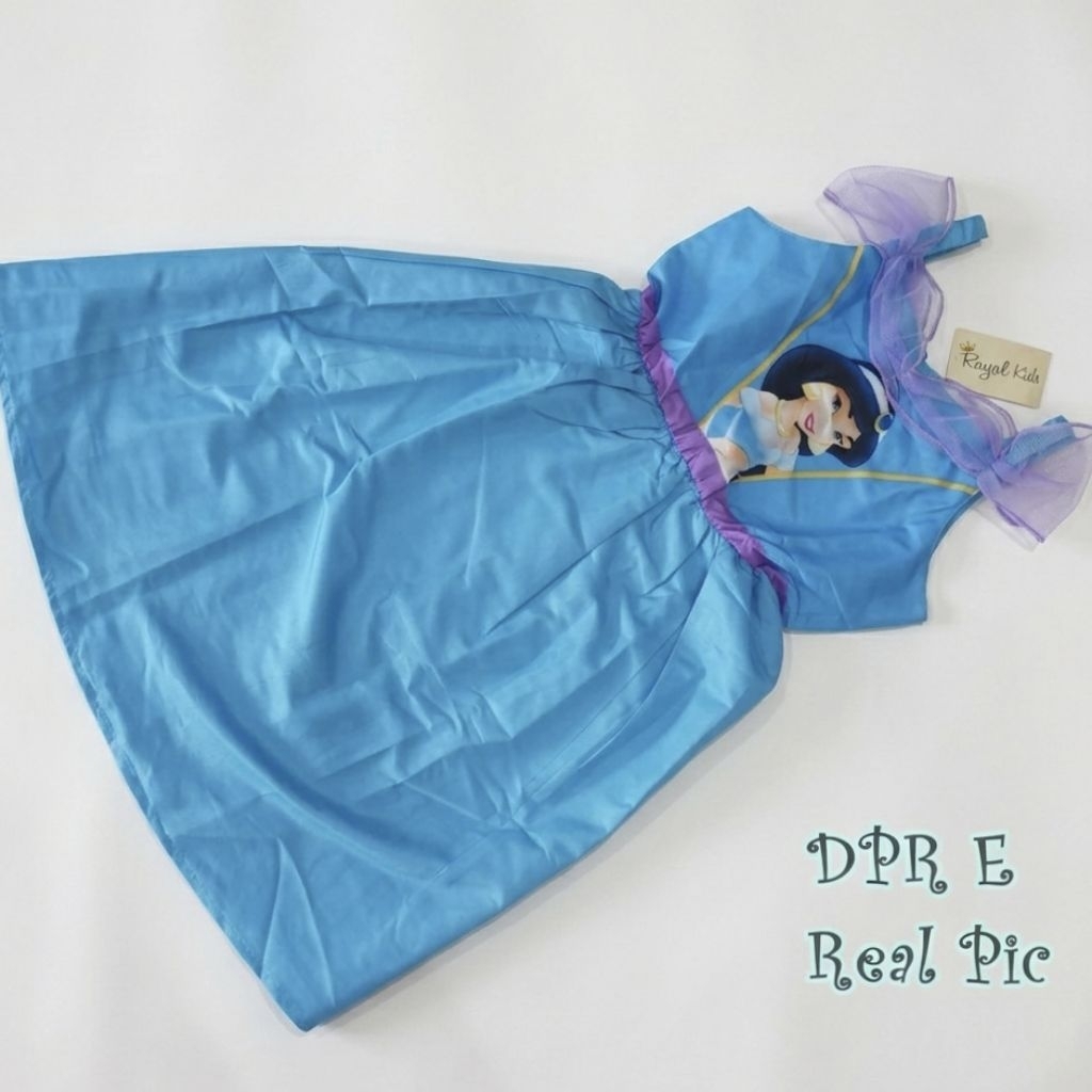 Dress Princess - Gaun Princess anak by Disney Premium (DP-E)