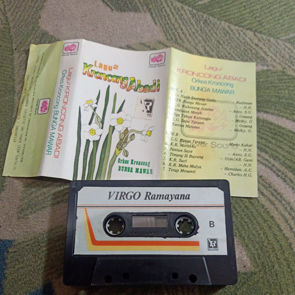 KASET DAERAH LAGU LAGU KERONCONG ABADI