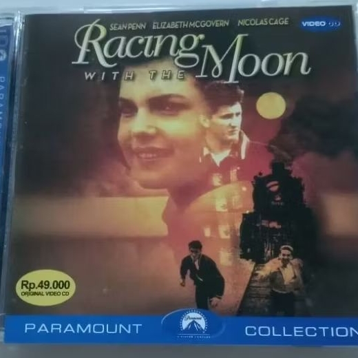 VCD ORIGINAL RACING WITH THE MOON FEAT SEAN PENN TEKS INDONESIA
