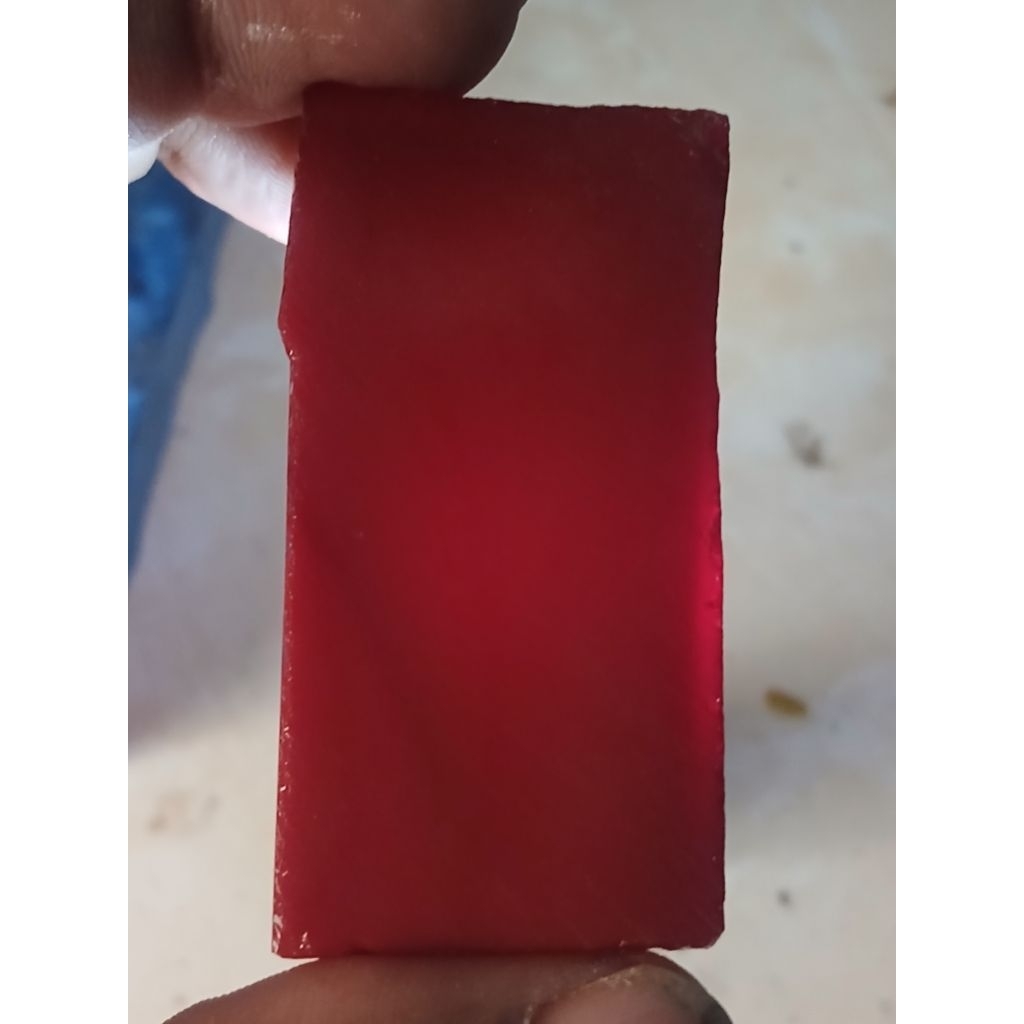 bahan batu akik merah  obsi
