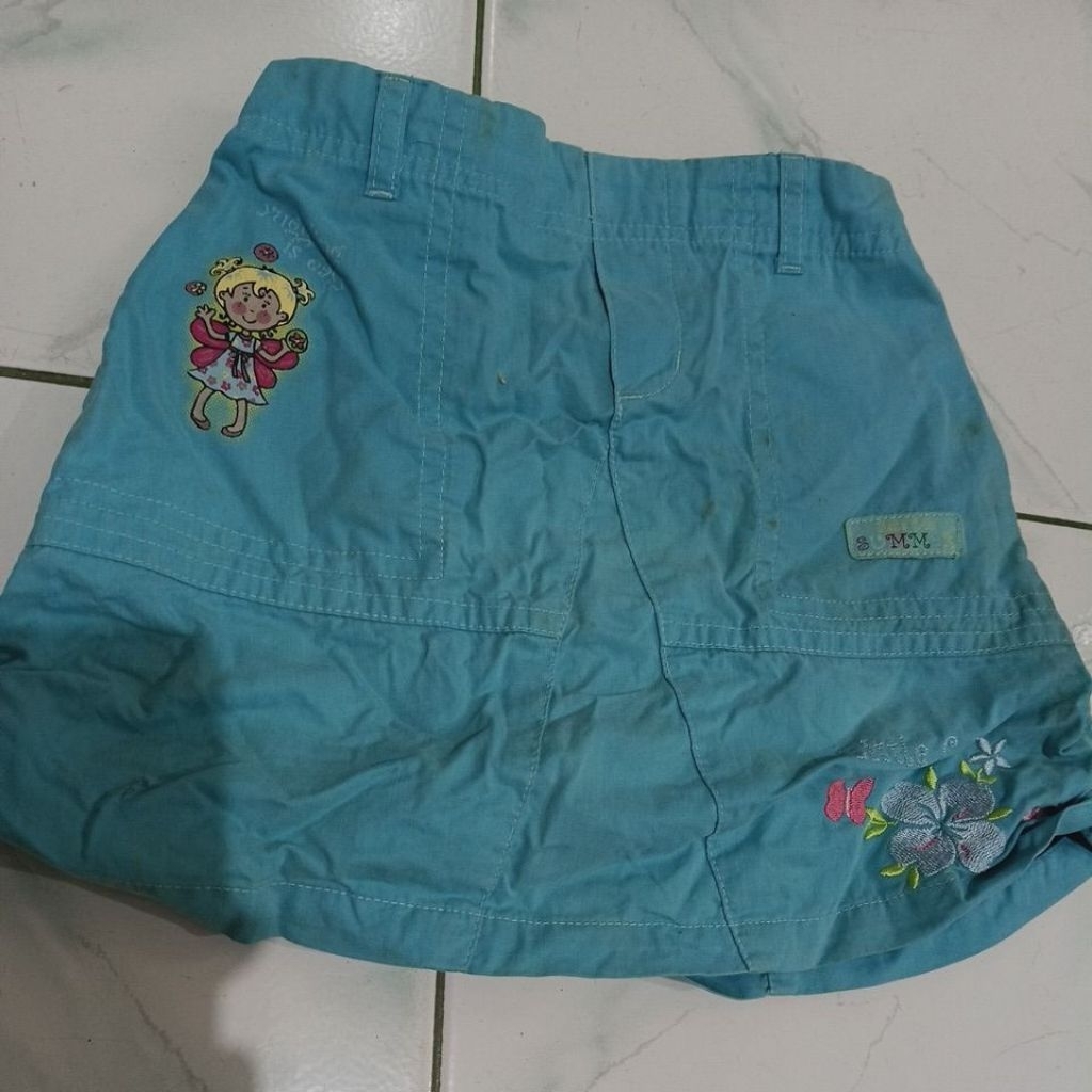 rok anak model serut samping