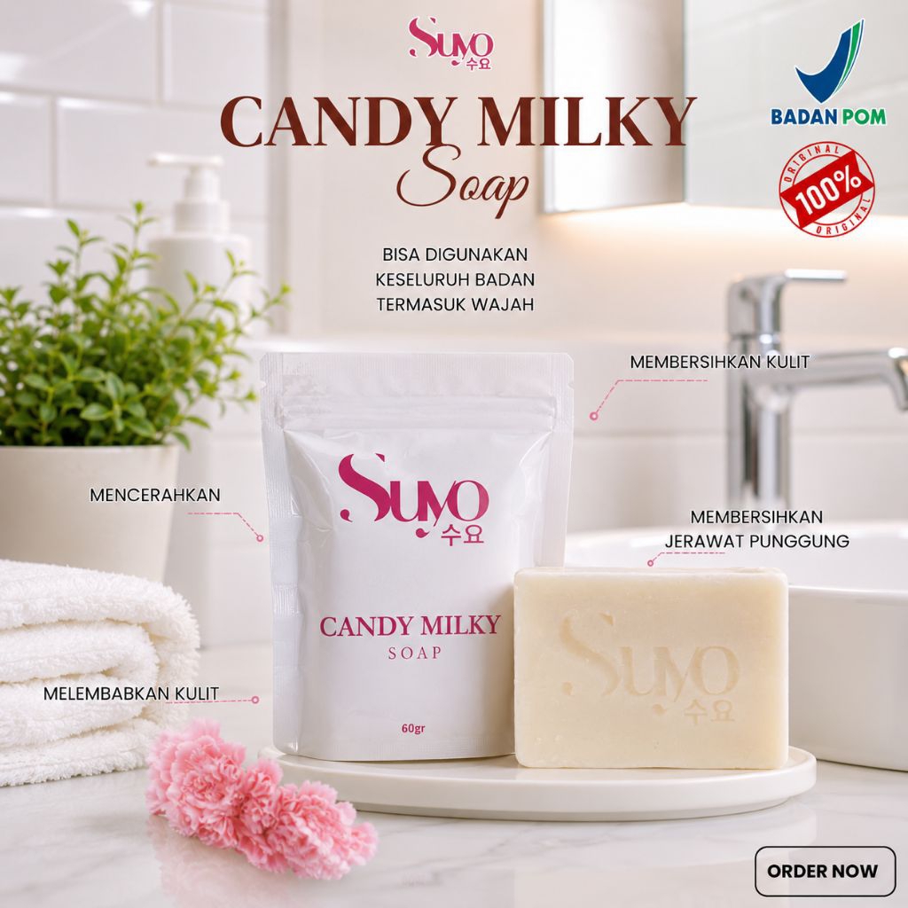 Candy Milk by Suyo Sabun Susu Suyo