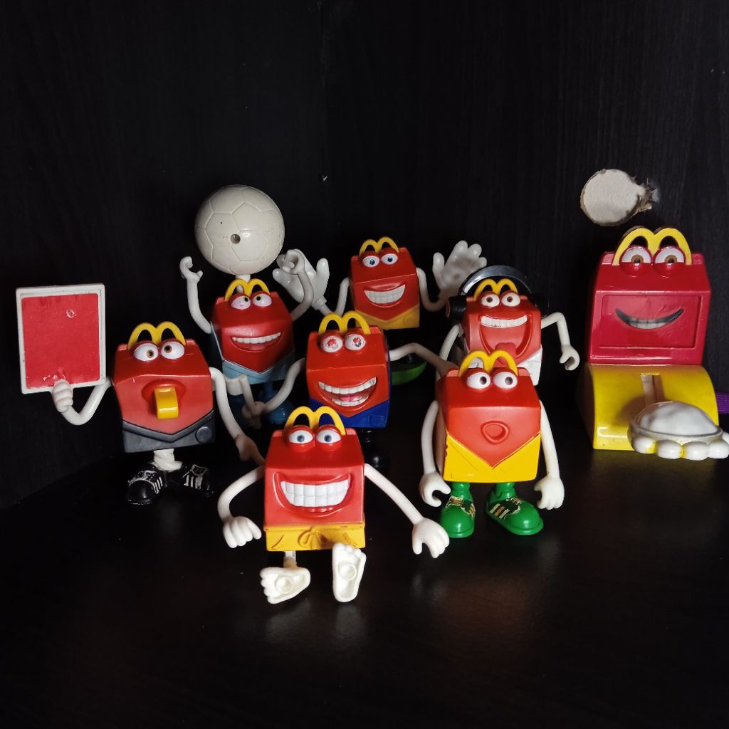 Preloved Figure Kotak/ Box Maskot McDonald