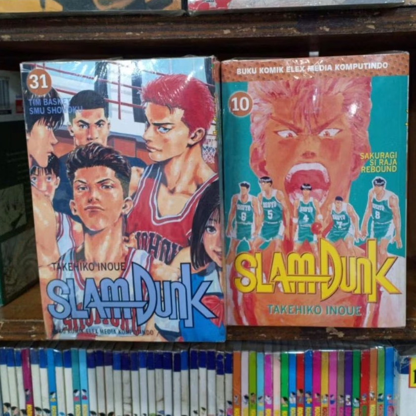 komik Slam dunk no-1 set 31 tamat