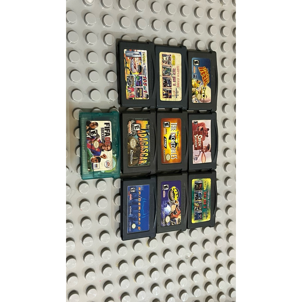 kaset gameboy 10pcs