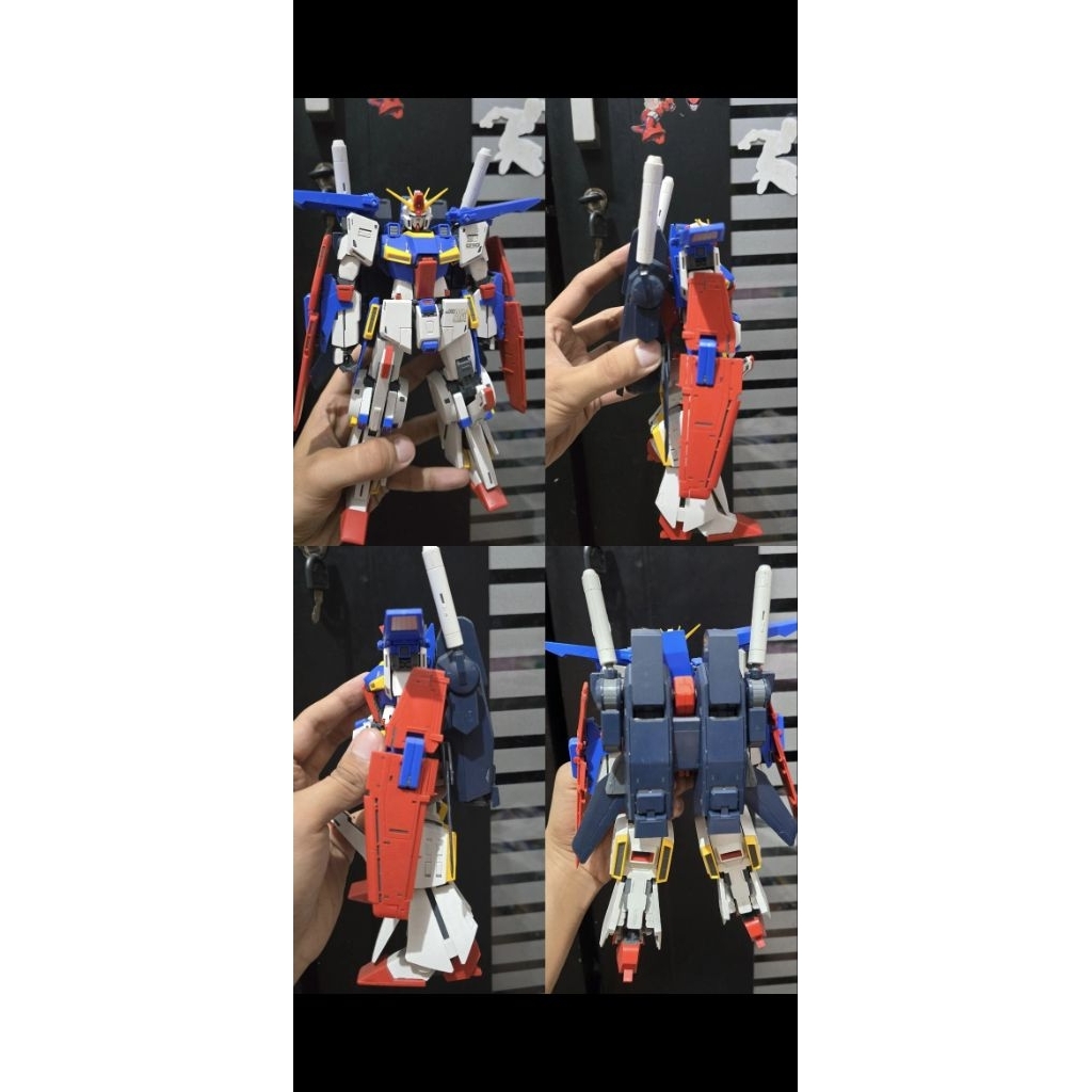 MG ZZ Gundam Ver ka MG Zeta Gundam ver 2.0 Bandai original