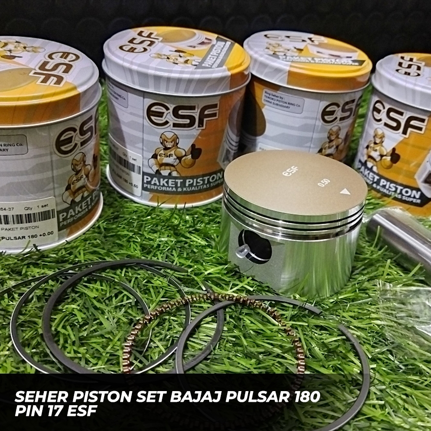 SEHER PISTON SET BAJAJ PULSAR 180 STD 63,5MM 64MM 64,5MM 65MM PIN 17 RACING TEVLON / PISTON BAJAJ PU