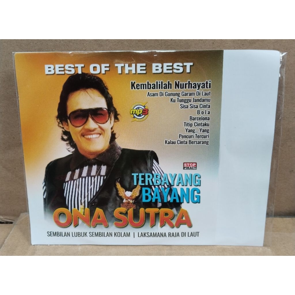 Kaset Mp3 lagu Best of the best ona sutra( terbayang-bayang)