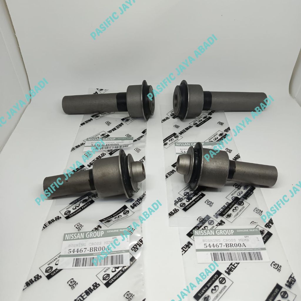 BUSHING CROSS MEMBER PANJANG PENDEK NISSAN JUKE XTRAIL X-TRAIL T31 T32 SERENA C25 C26 ORI HARGA 4PCS