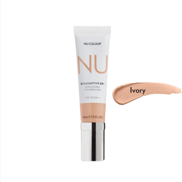 Nu Colour Bioadaptive BB+ Skin Loving Foundation SPF 35 PA+++ 30ml BB Cream Foundation Natural Cover