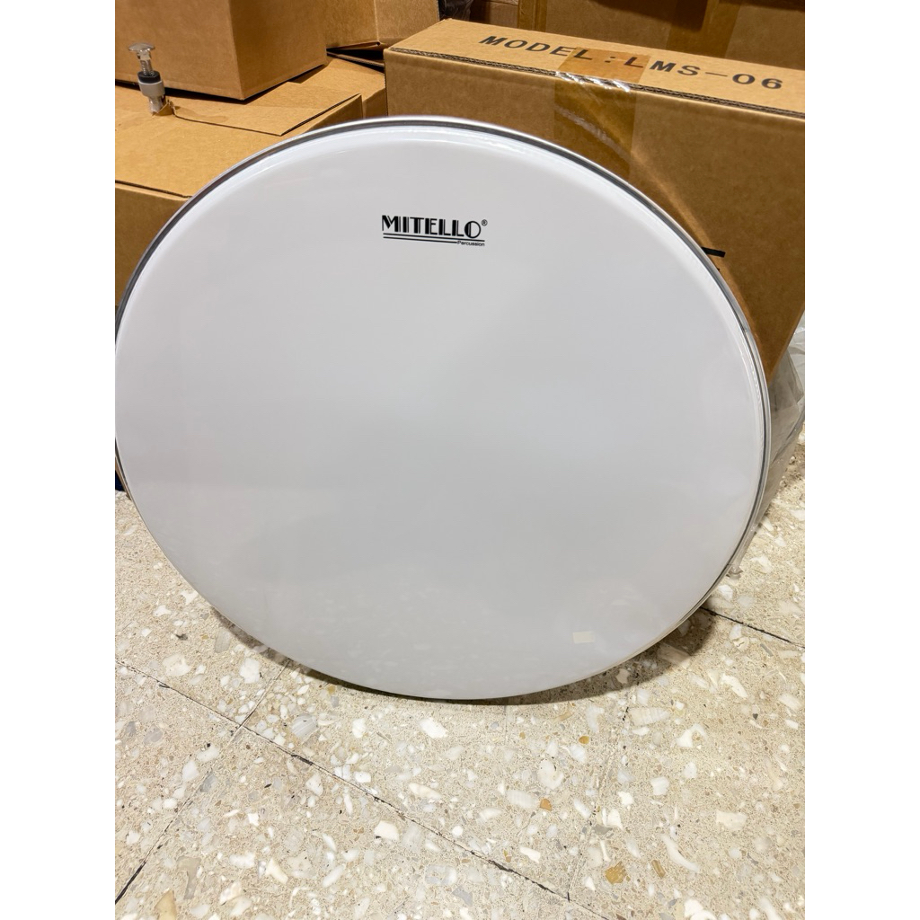 Head Bass Drum 24 inchi Mitello , Membran / kulit /mika bass drum 24”