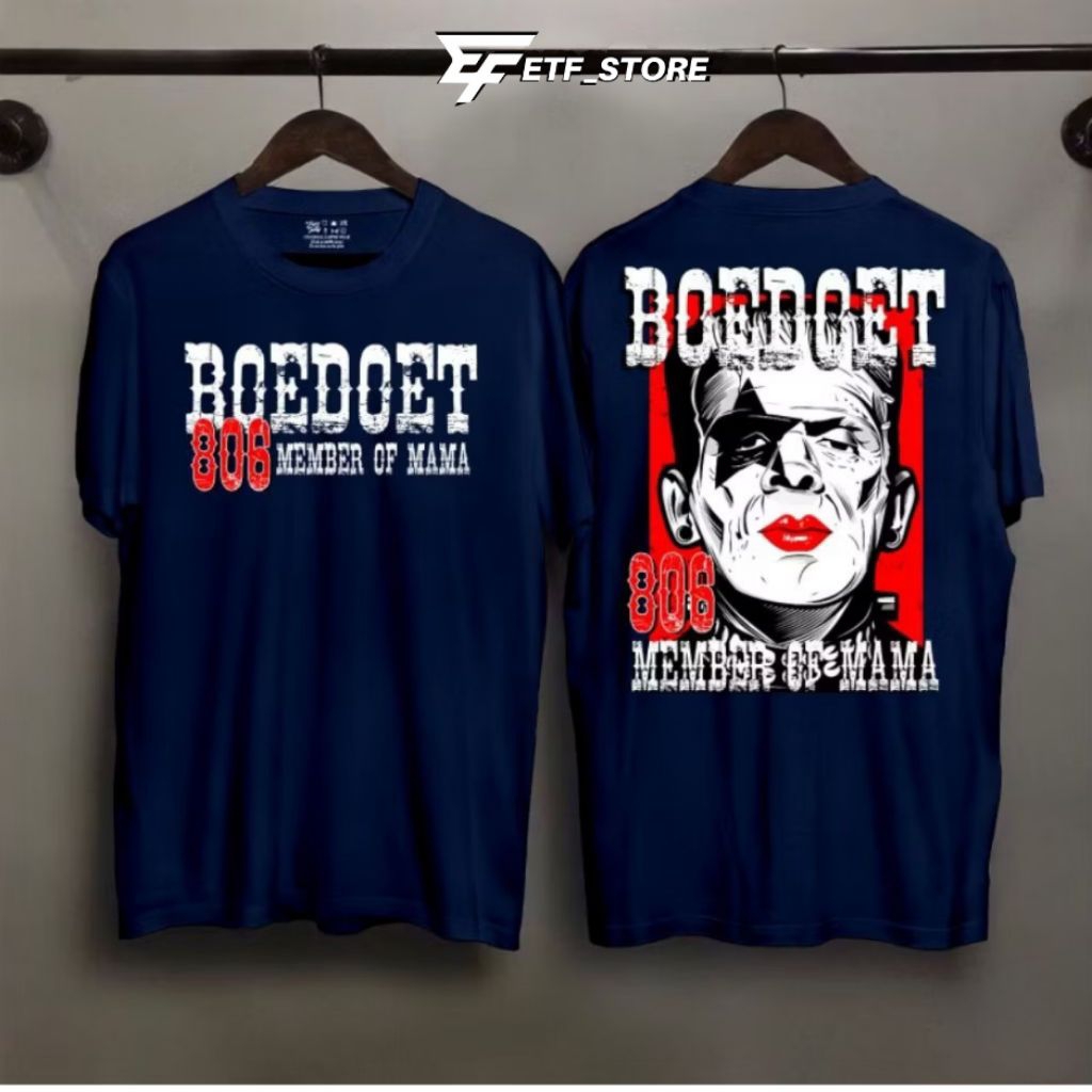 Tshirt Kaos Boedoet 806 Mom Member Of Mama Terbaru Bahan 100% Catton premium quality Unisex