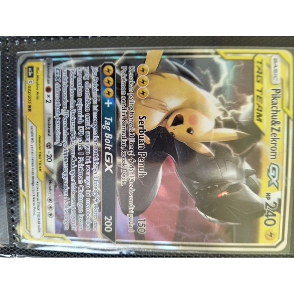 pikachu zekrom tag team