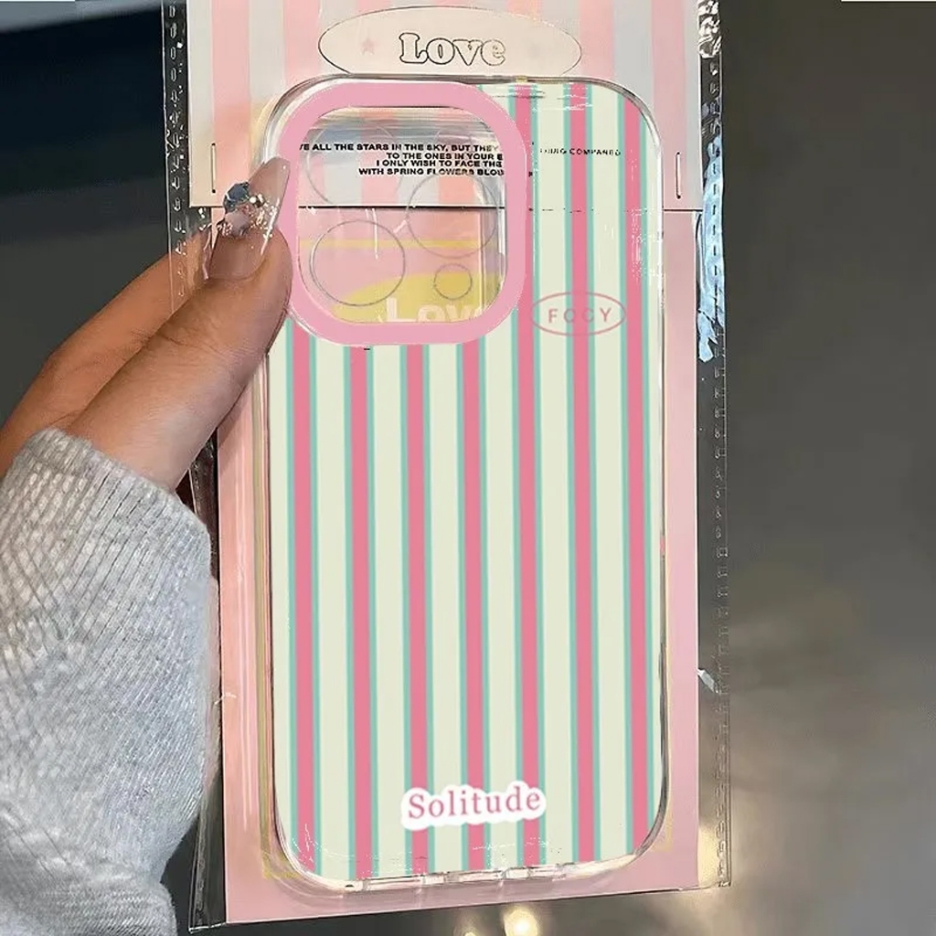 Casing Hp Terbaru 2026 Motif Rainbow Untuk Iphone 11 12 13 14 15 16 17 Ip X XS XR XS MAX 7 8 PLUS - 
