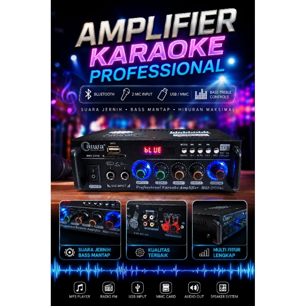 Amplifier C Aiwa AW-290Rec