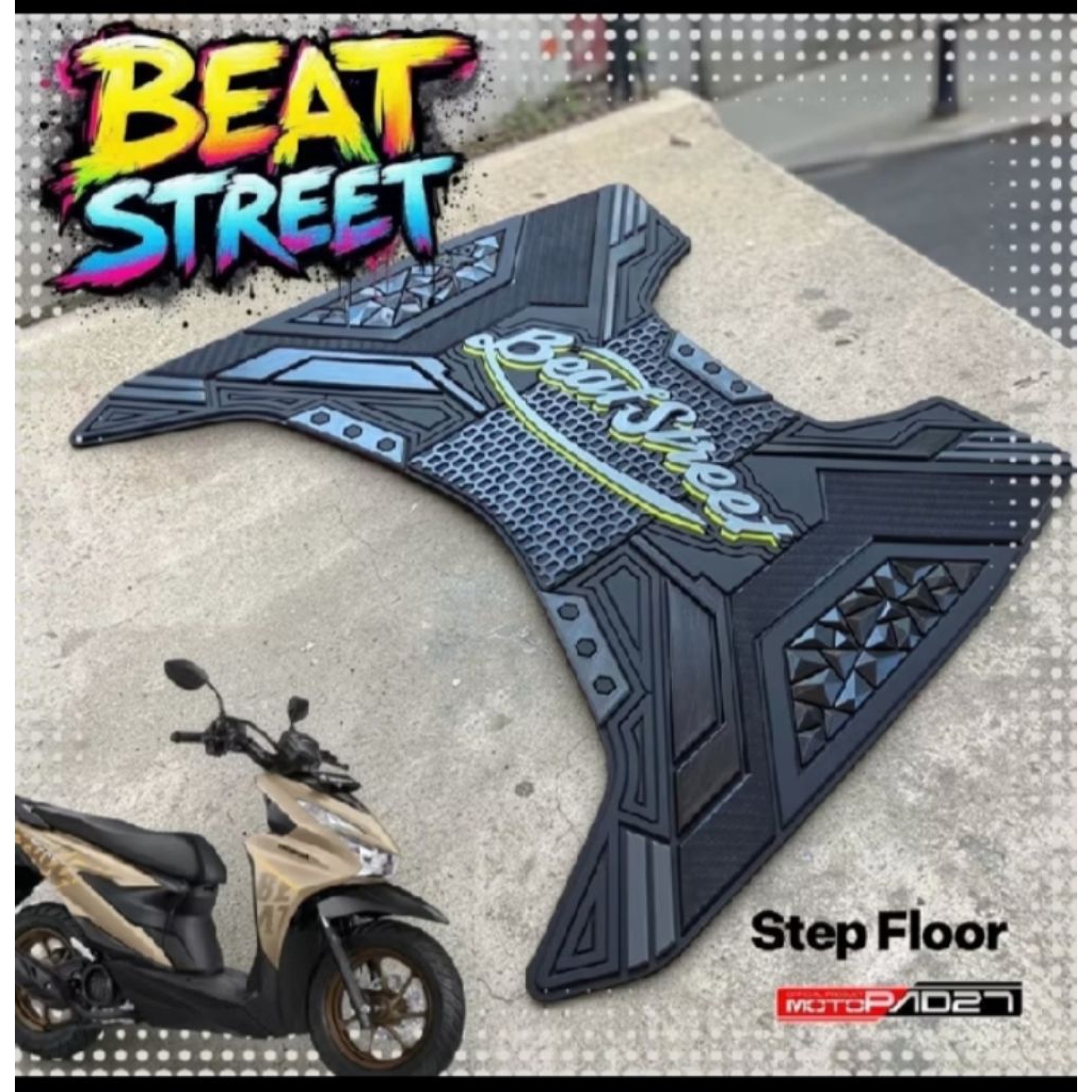 Karpet Honda BEAT STREET Karpet Pijakan Kaki BEAT STREET Premium Karet