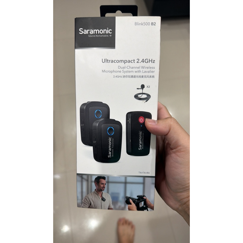 Mic Wireless Saramonic Blink 500 B2
