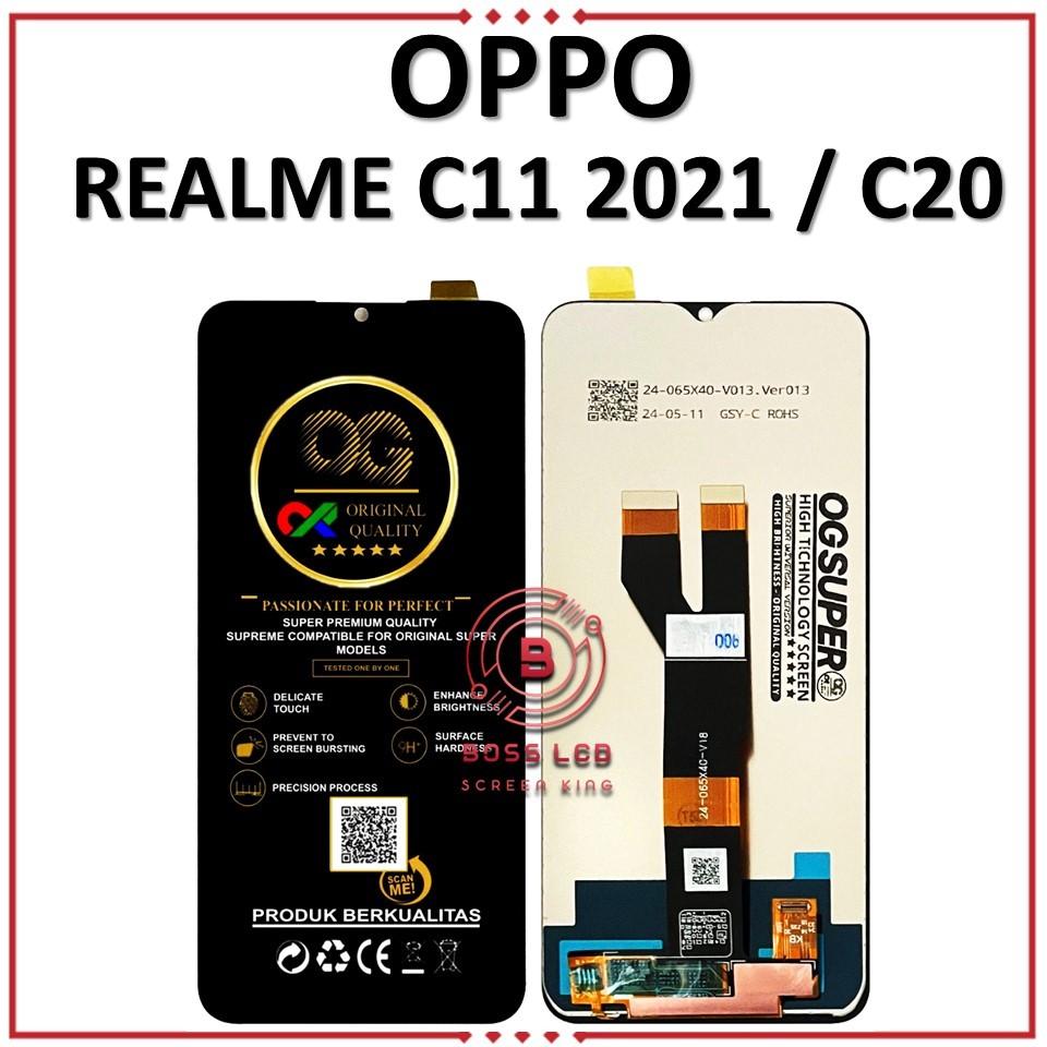 LCD TOUCHSCREEN REALME C11 2021 / C20 ORIGINAL