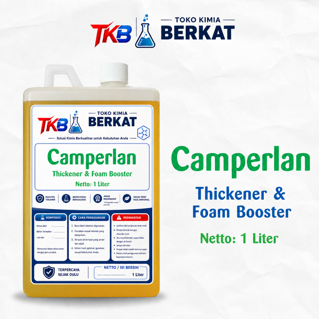 Camperlan / Cocoamide DEA / Pengental Foam Booster - 1 KG