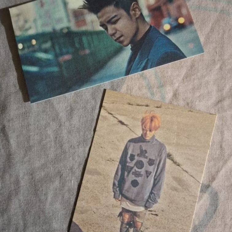 bigbang MADE photocard ( GD and TOP ) set