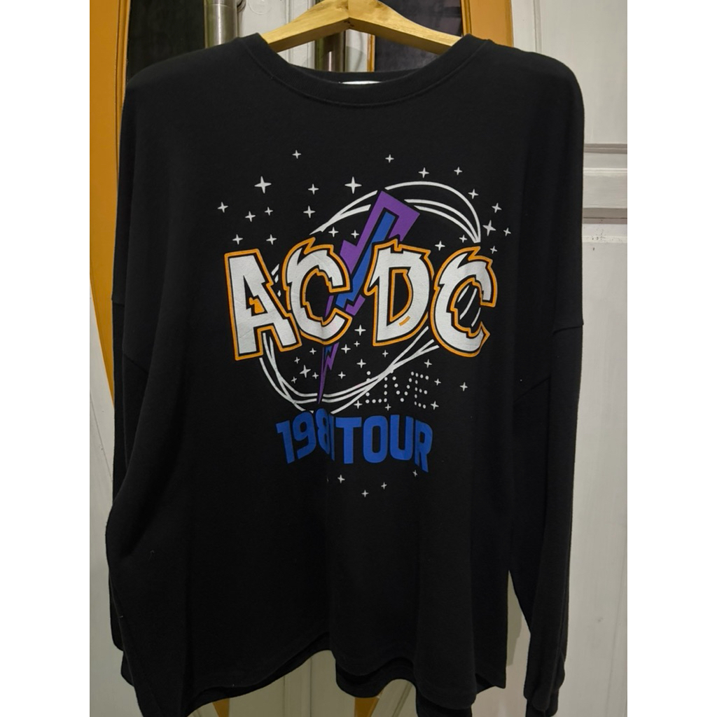 Crewneck Oversize Unisex ACDC|Skena
