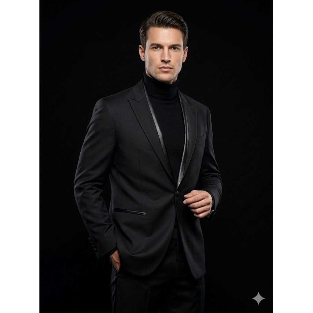 LD 104 Zio Zia BLAZER JAS Hitam LUXURY Size M