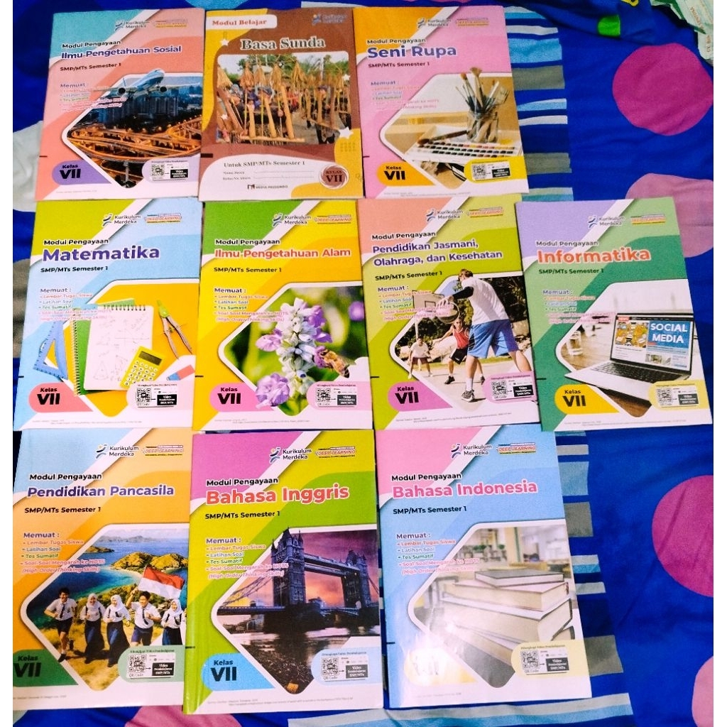 Buku LKS SMP Kelas 7 Kurmer
