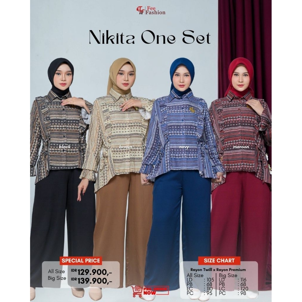 Bethany dan Teressa Nikita One Set Fee Fashion by. Fee Fashion