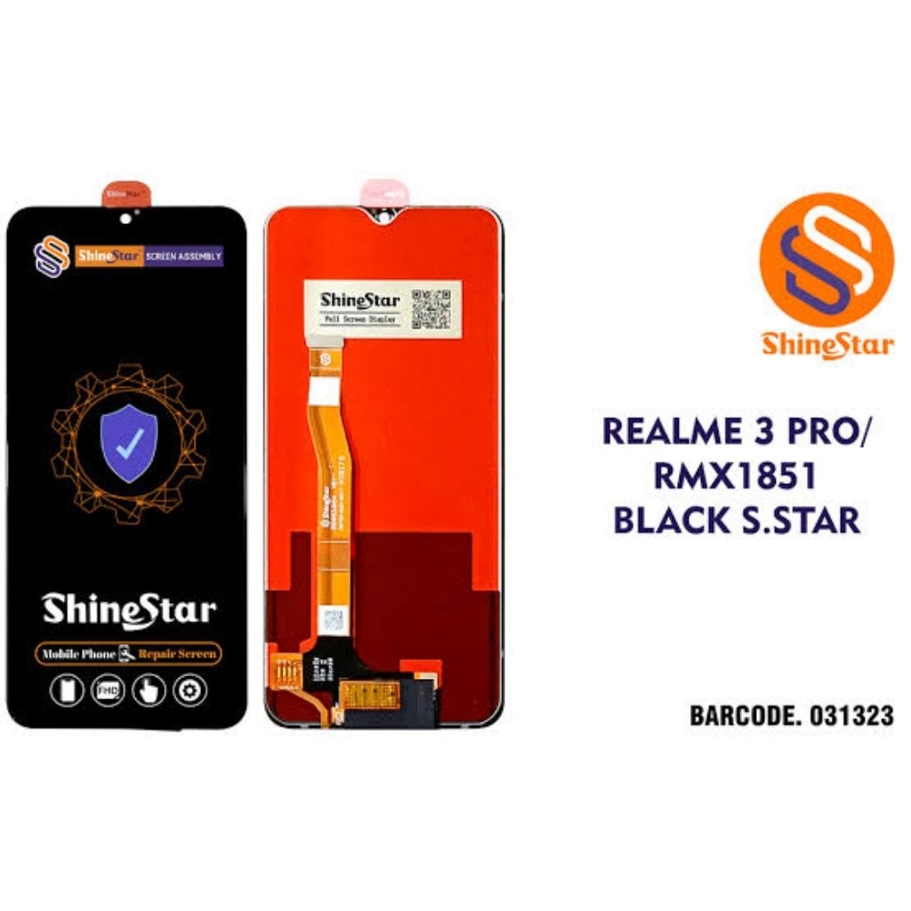 lcd realme 3pro shinestar original100% garansi 1tahun