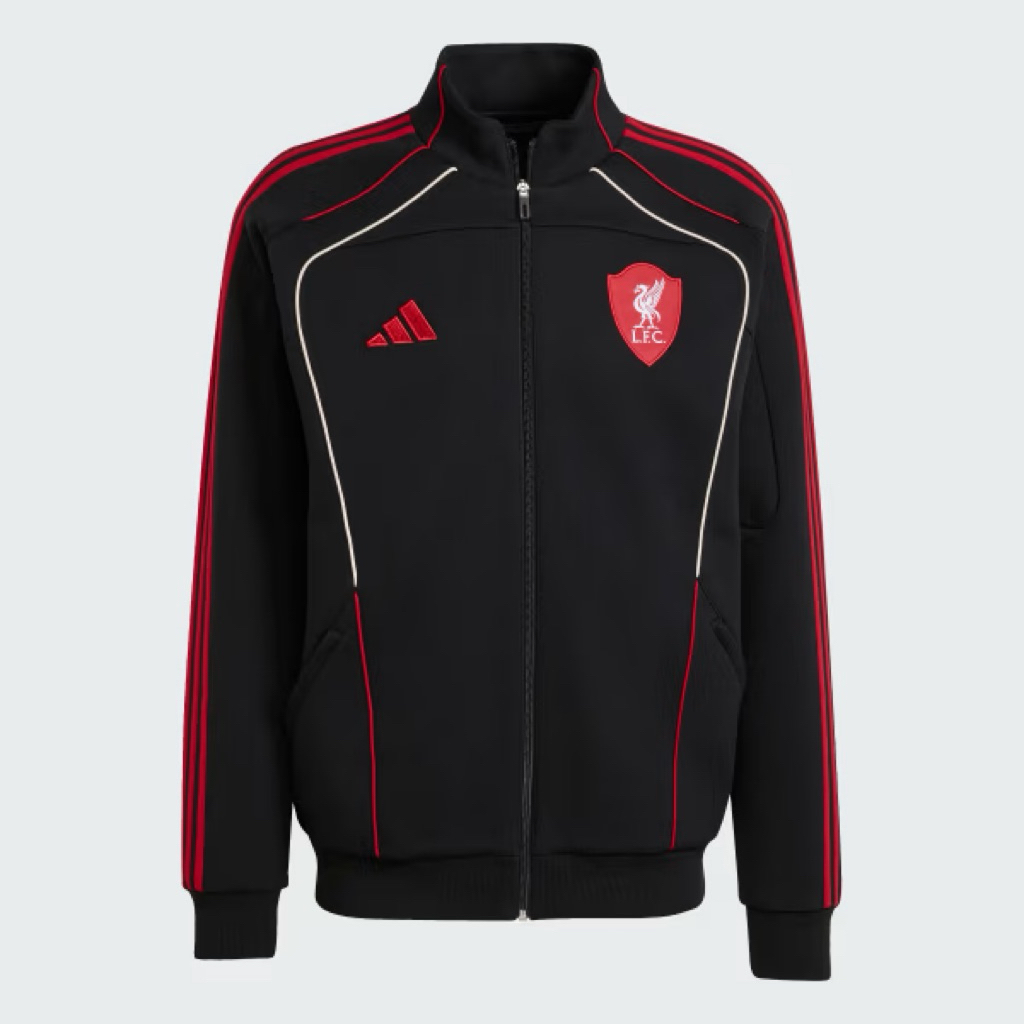 adidas Track Top Liverpool FC UBP DoubleKnit Black BNWT Original Resmi JW5475