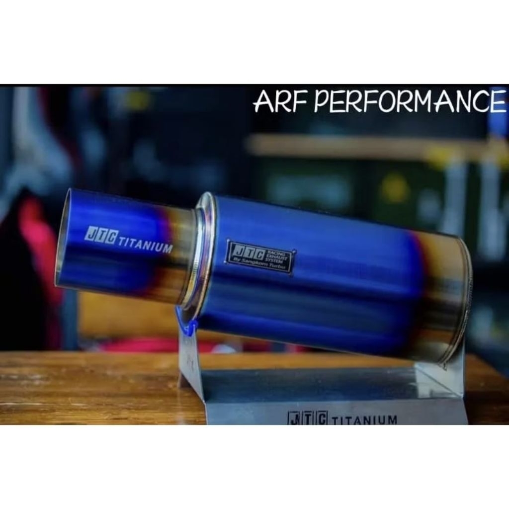 knalpot mobil  JTC TITANIUM BLUEMOON ( replika ) ORIGINAL  performance