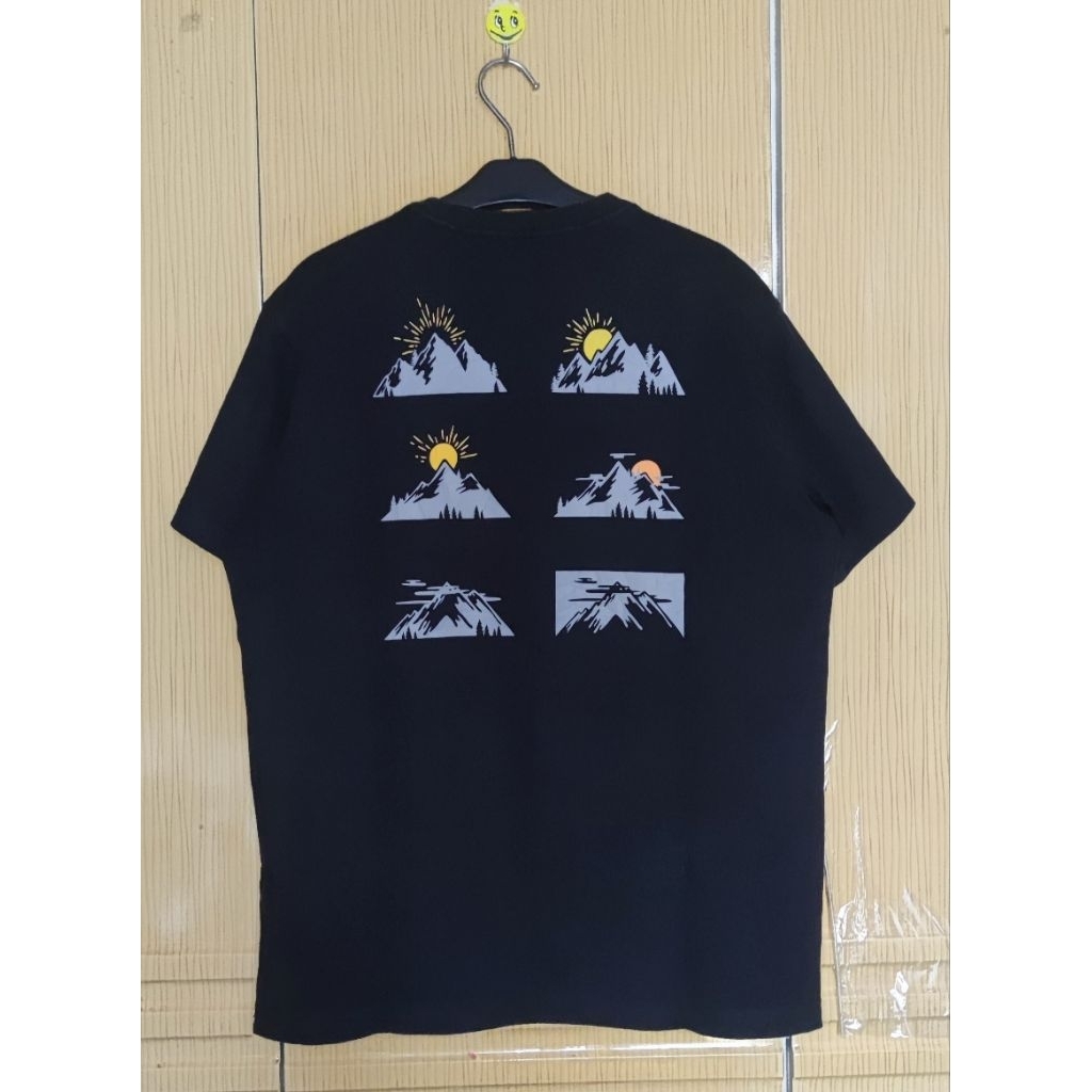 TSHIRT NEW ERA BLACK SECOND ORIGINAL