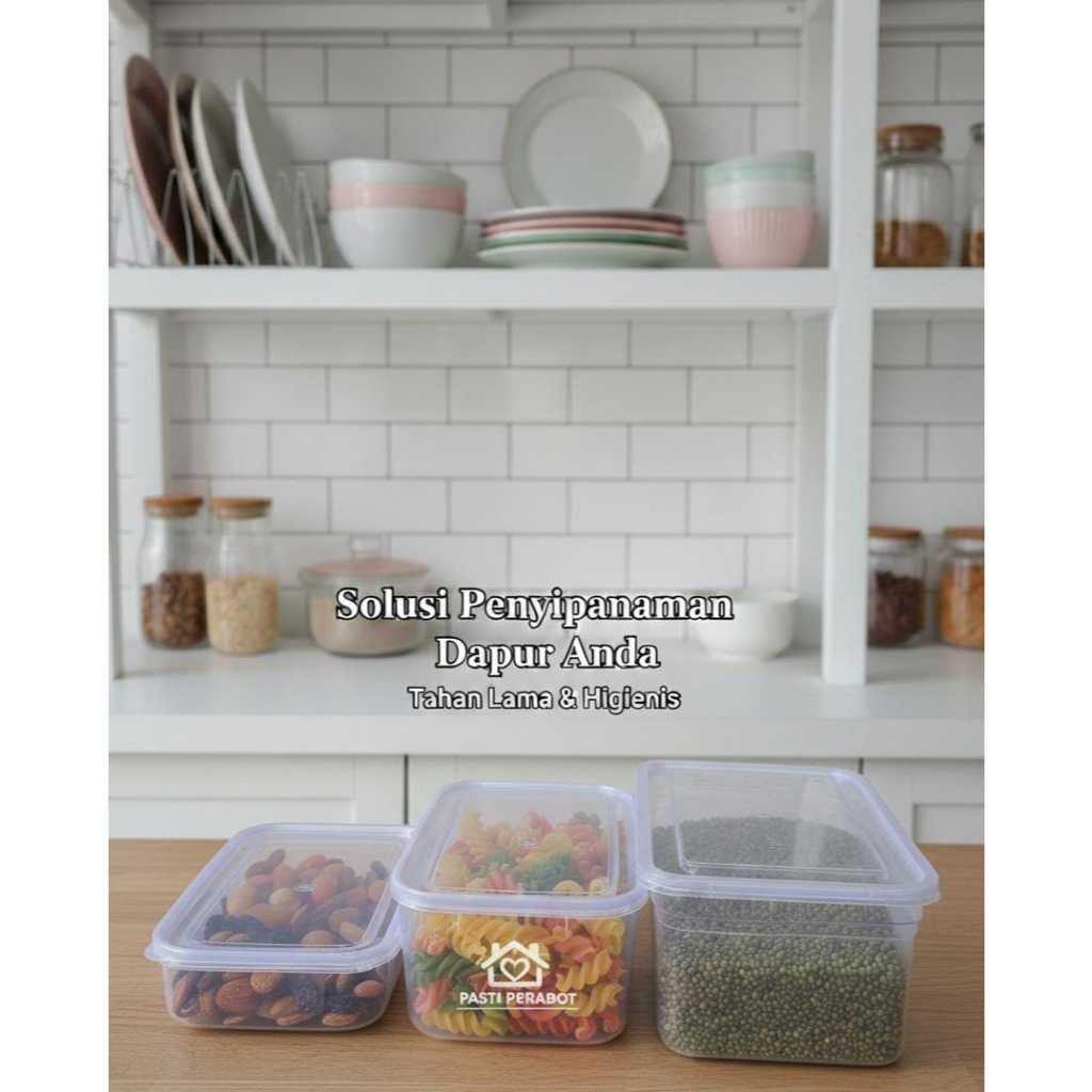 TOPLES KMP MUTIARA / FOOD BOX 1800 ML / KOTAK MAKAN 1800 ML