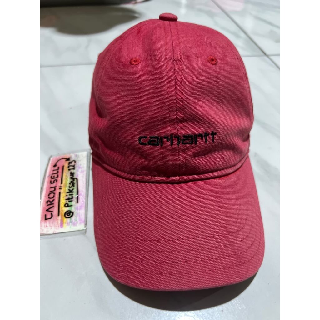 topi carhartt keong racun wip script oroginal full tag