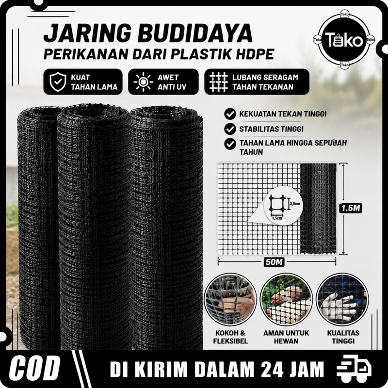 TOKO - Jaring Plastik HDPE