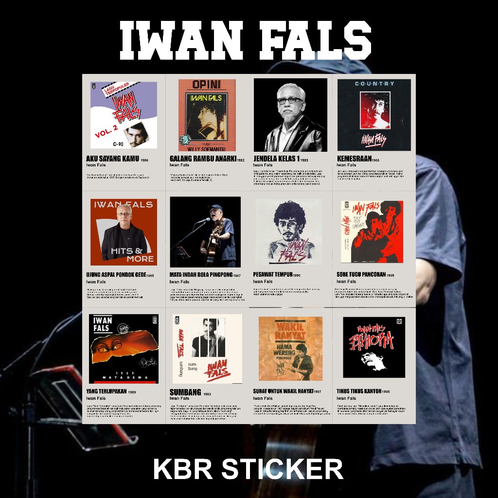 Poster Playlist Band Iwan Fals