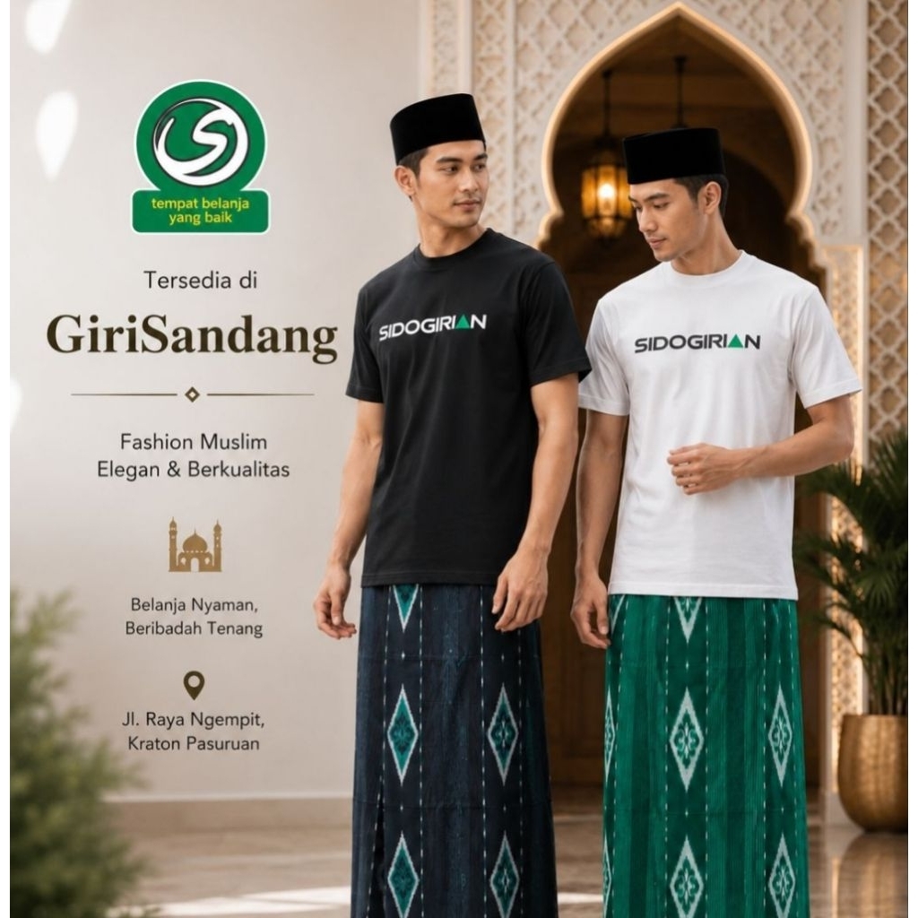 Kaos SIDOGIRIAN PENDEK/PANJANG
